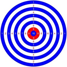 Targets airgun rifle - x,