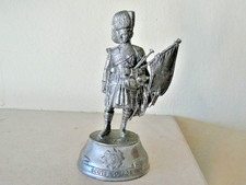 CHAS C STADDEN 80MM PEWTER PIPE MAJOR 2ND BATTALION SCOTS GUARDS