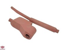 Fit For Vintage Welbike Paratrooper Silencer and Exhaust Pipe Raw Bare Metal