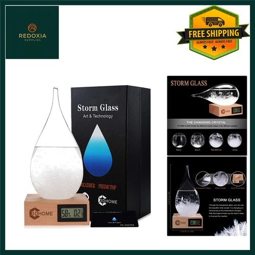 Elegant crystal storm glass - elegant,