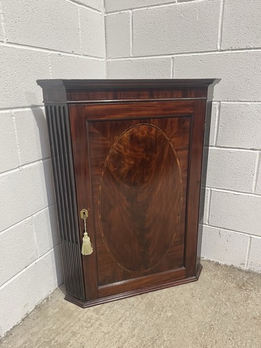 Georgian inlaid mahogany - georgian,