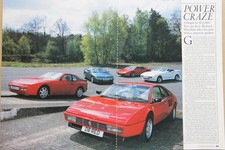 Original CSC 2001 mag article: ESPRIT, RENAULT A610, PORSCHE 944, MONDIAL, TVR