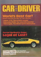 Car and Driver November 1976