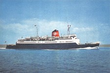 SEALINK FERRY VESSEL POSTCARD