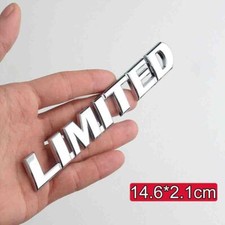 Car Trunk Bumper Emblem Chrome