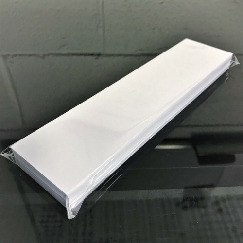 Matt white card - white,