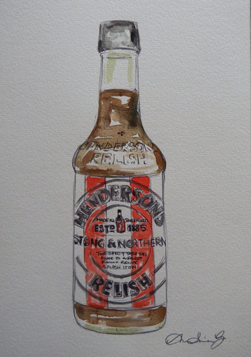 Painting hendersons relish - hendersons,