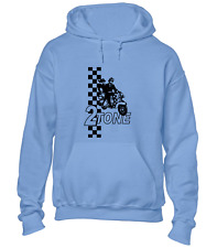 2 TONE MOPED HOODY HOODIE SKA