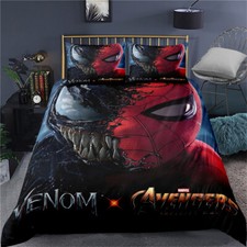 Venom Spiderman Duvet Cover Set Quilt Covers Single Double King Super King