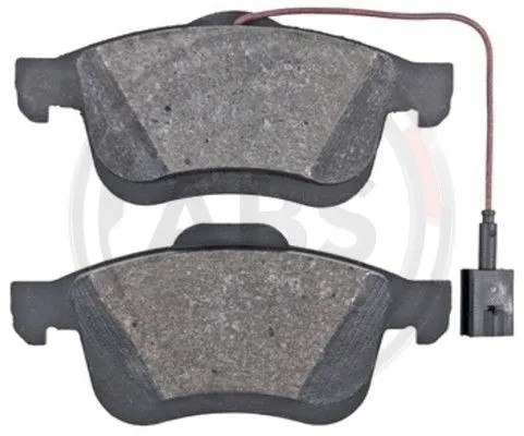 Front brake pad set - disc,