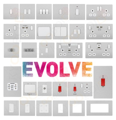 Evolve brushed steel - bg,