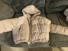 Boohoo Crop Puffer Coat