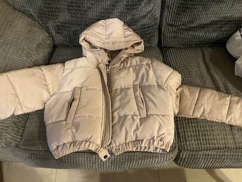 Boohoo crop puffer coat - crop,