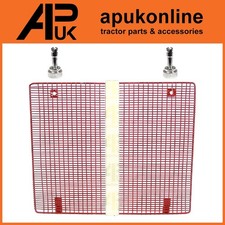 Lower Red Grille Mesh With