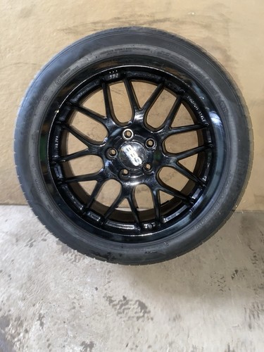 Bbs black alloy wheel - 17,