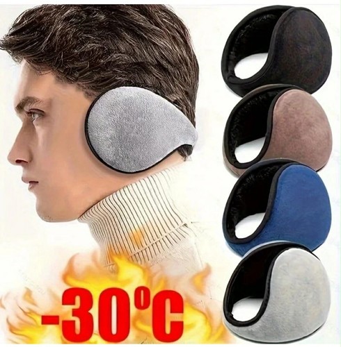 Black winter ear - ear, warmer