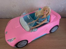 Barbie pink glam convertible - barbie,
