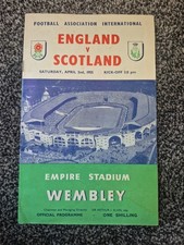 ENGLAND V SCOTLAND 1955