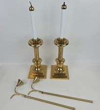 Sudbury Brass Candle Holders