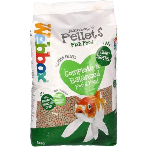 Webbox fish food rainbow mixed - webbox,
