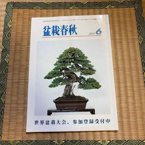 Bonsai shunju magazine - magazine, june