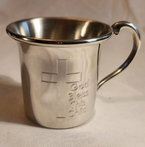 Vintage engraved pewter - vintage,