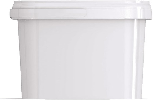 White rectangular litre - white, 5