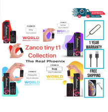 ZANCO TINYT1 POP SmallPhone Smartest Mobile T1 Collection VoiceChanger Unlocked