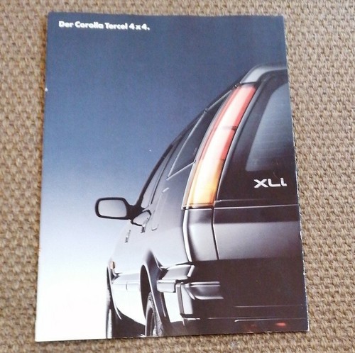 Car brochure the - brochure, corolla