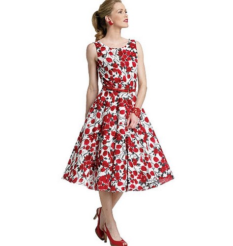 Sewing pattern lady dress - lady's,