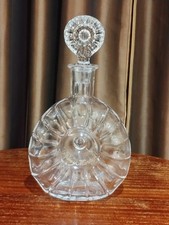 Vintage Baccarat Crystal Remy Martin Cognac Brandy  Decanter