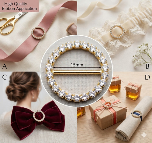 Rhinestone diamante gold - diamante,