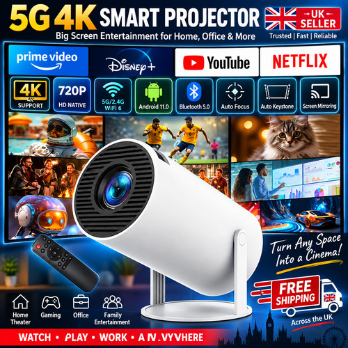Projector smart hd led - projector,