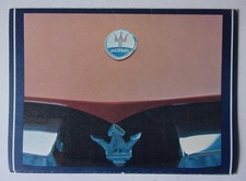 MASERATI BORA INDY 4900 MERAK & KHAMSIN orig 1973 Sales Brochure - English Text
