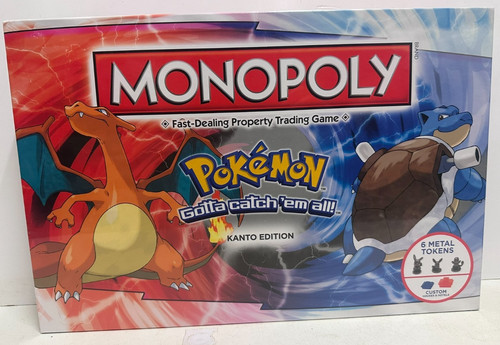 Pokémon monopoly kanto - monopoly,