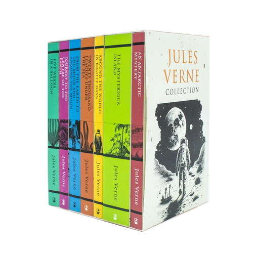Jules verne books set - verne, 7