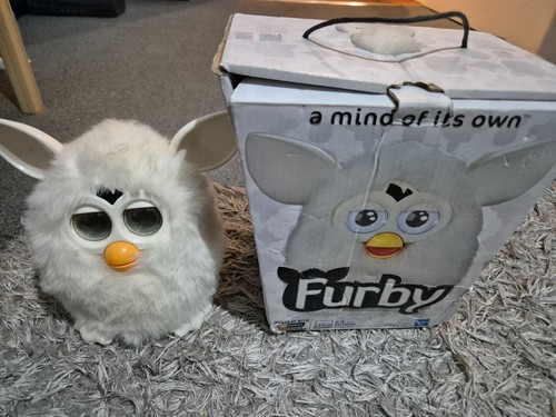 Furby boom white working - white, *working*