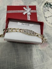 Solid 9ct Gold Bracelet With