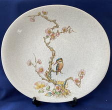 Grindley Oval Plate with Kingfisher 1954