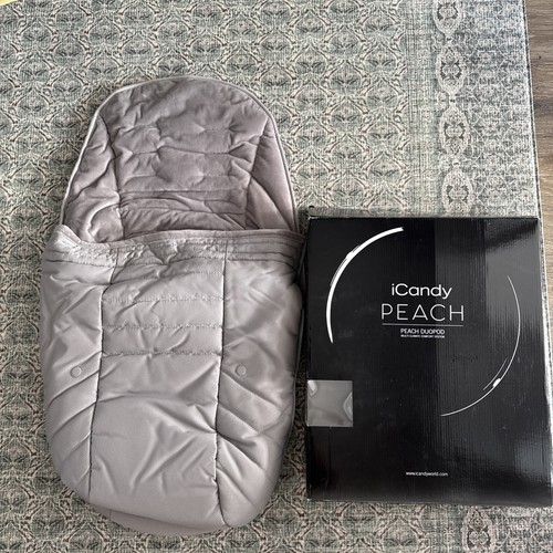 Icandy peach duopod footmuff - peach,