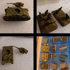 Vintage Metal Figures - army