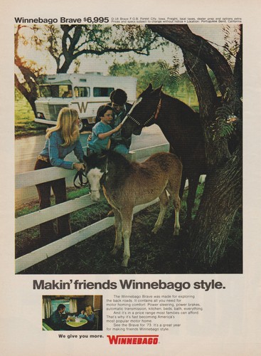1973 winnebago brave - winnebago,