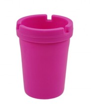 Butt Bucket Ashtray Smoking Cigarette Outdoor Bar Pub Plastic Car Ash Smokeless