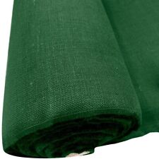 Bottle Green Hessian Fabric