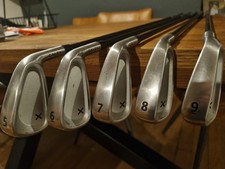 Caley Irons 5-9 Iron. 5 Clubs Regular Graphite Shafts. Good Condition
