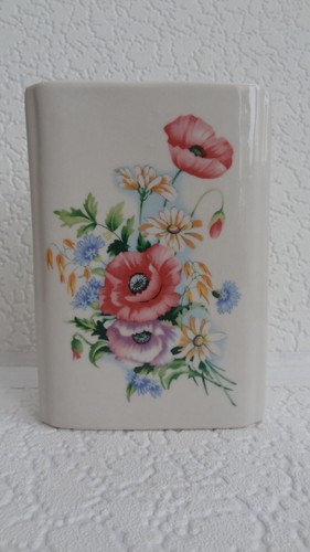 Vintage ceramic wall vase - wall,