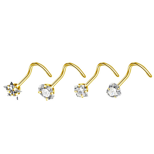 4pcs nose stud - stud, pin