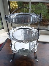 Vintage Three Tier Silver