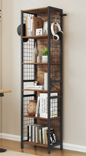 Industrial Bookcase Hooks