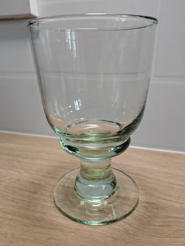 Large recycled wine glass - wine,